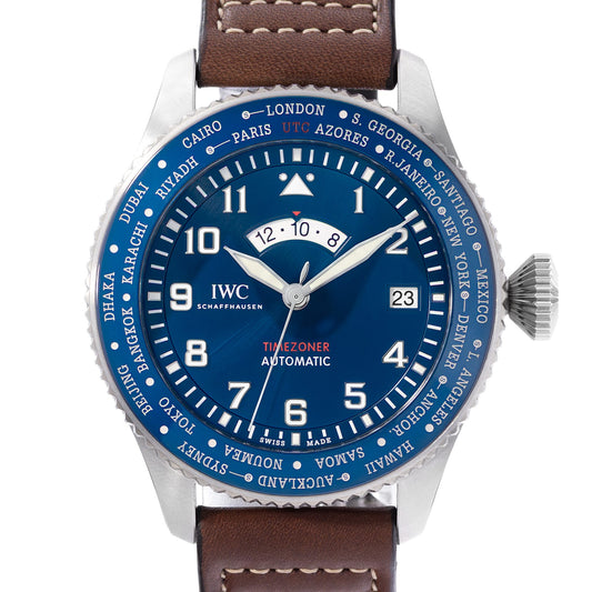 IWC Pilot Timezoner Steel