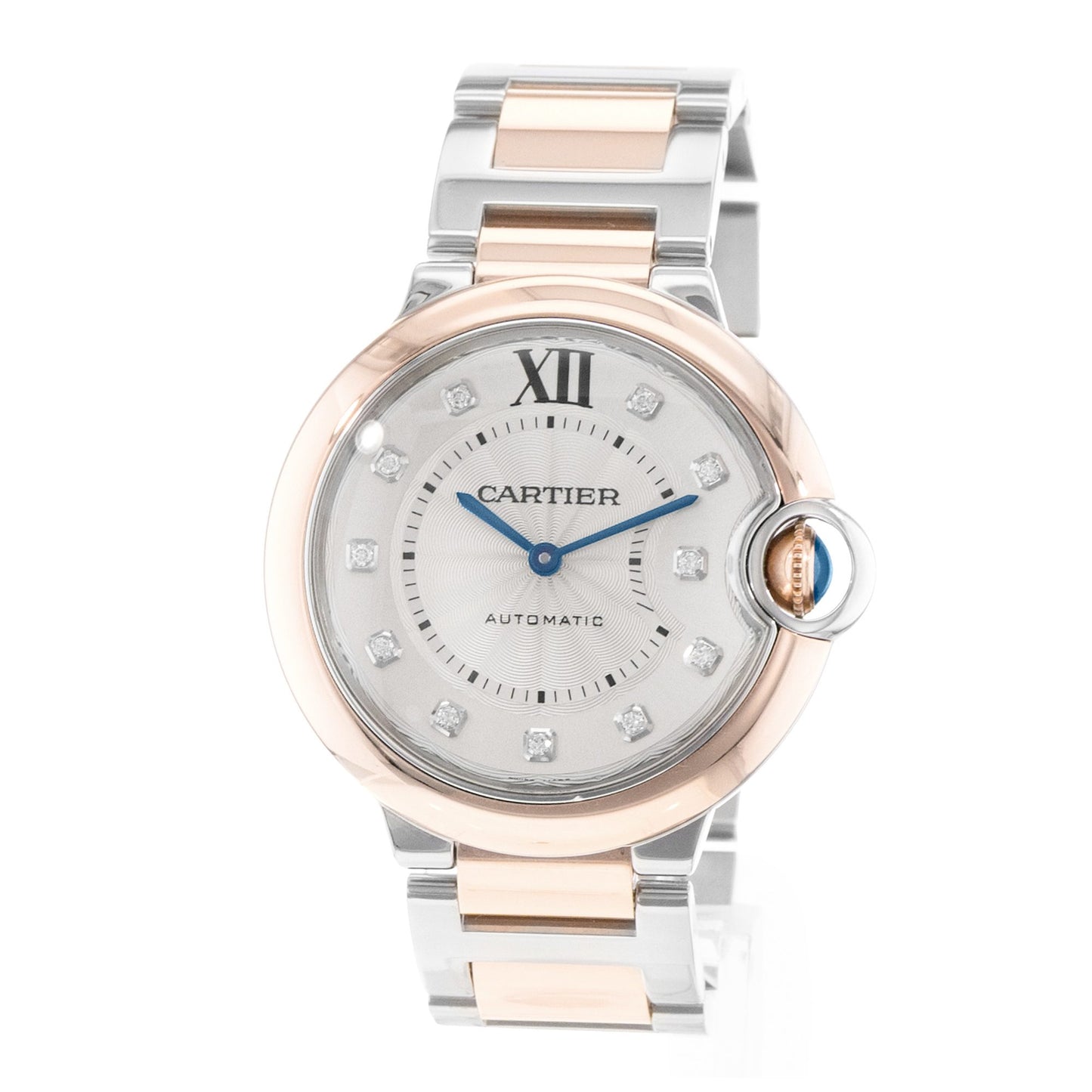 Cartier Ballon Bleu 36mm Steel & Rose Gold