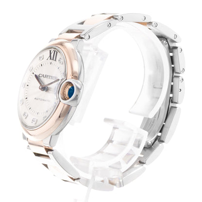 Cartier Ballon Bleu 36mm Steel & Rose Gold