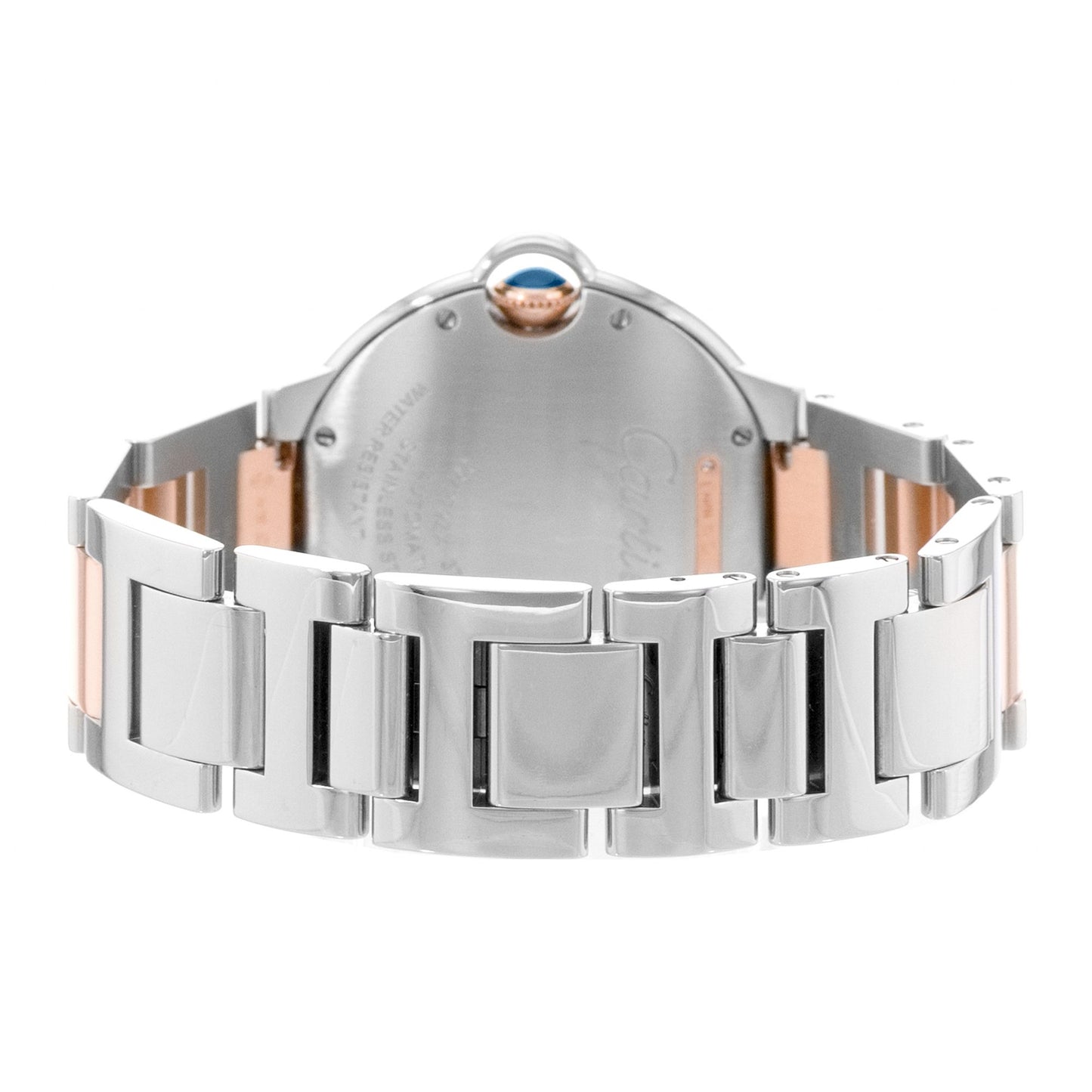 Cartier Ballon Bleu 36mm Steel & Rose Gold