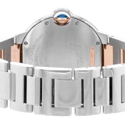 Cartier Ballon Bleu 36mm Steel & Rose Gold