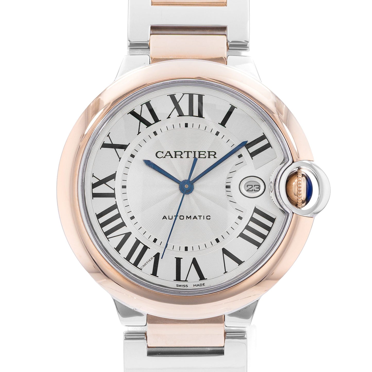 Cartier Ballon Bleu 42mm Steel & Rose Gold