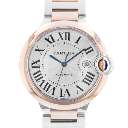 Cartier Ballon Bleu 42mm Steel & Rose Gold