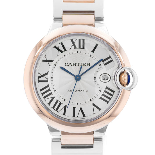 Cartier Ballon Bleu 42mm Steel & Rose Gold