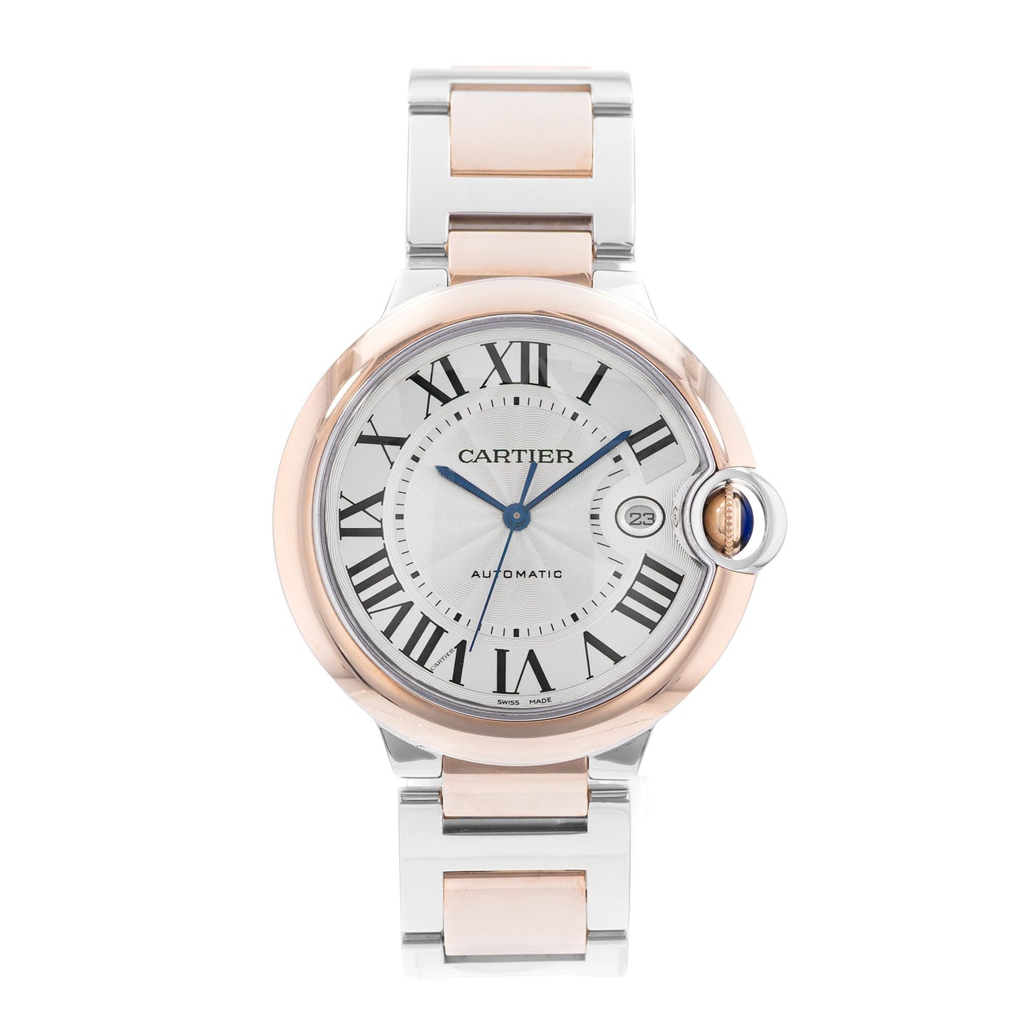 Cartier Ballon Bleu 42mm Steel & Rose Gold