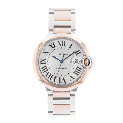 Cartier Ballon Bleu 42mm Steel & Rose Gold