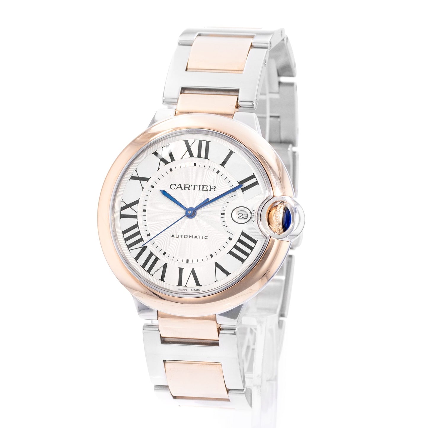 Cartier Ballon Bleu 42mm Steel & Rose Gold
