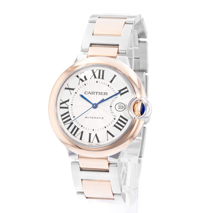 Cartier Ballon Bleu 42mm Steel & Rose Gold