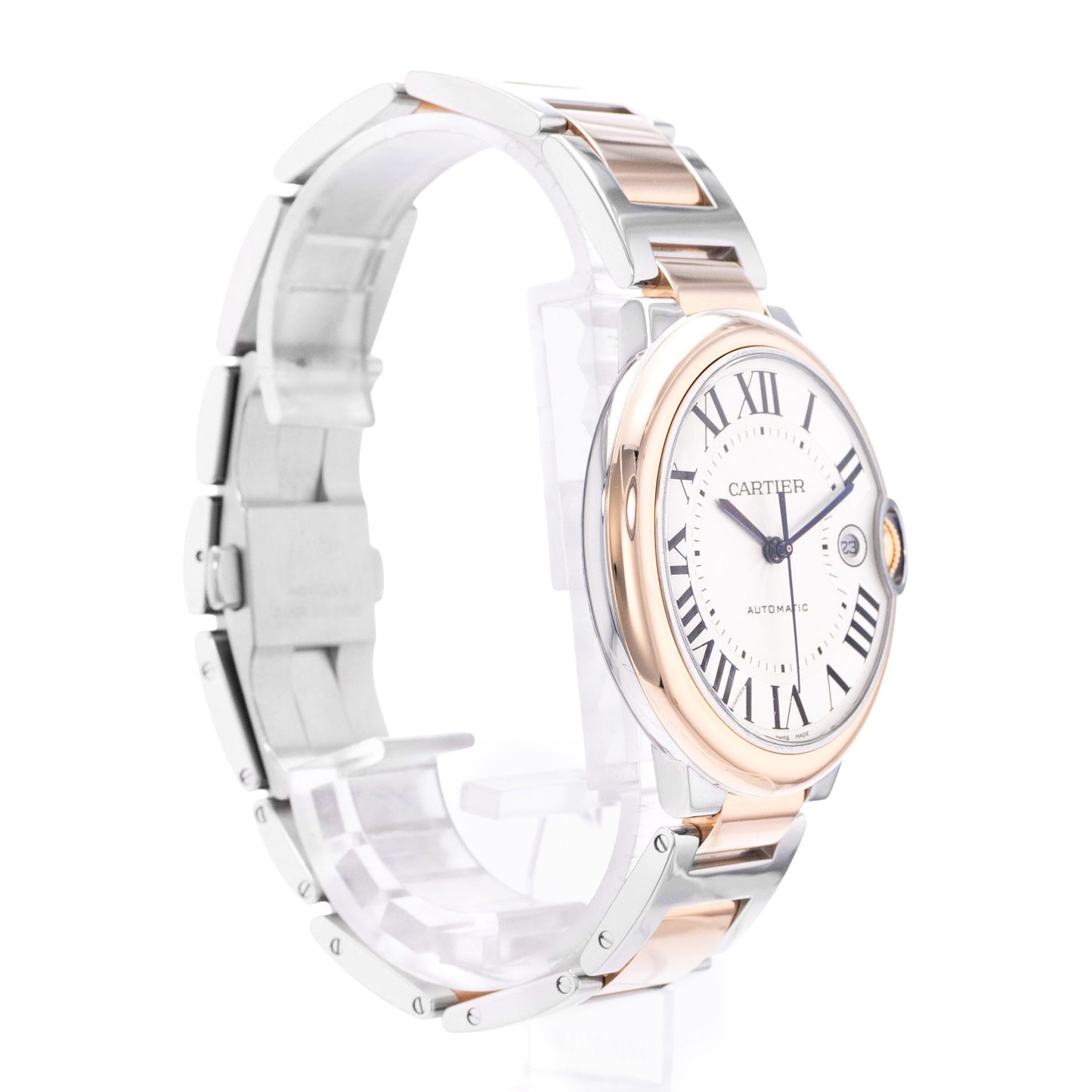 Cartier Ballon Bleu 42mm Steel & Rose Gold