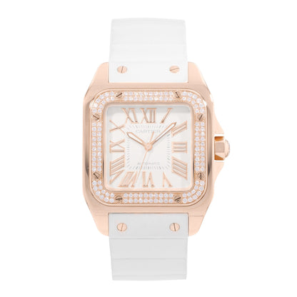 Cartier Santos 100 Rose Gold