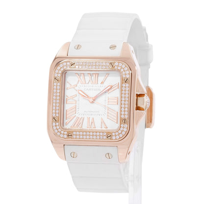 Cartier Santos 100 Rose Gold