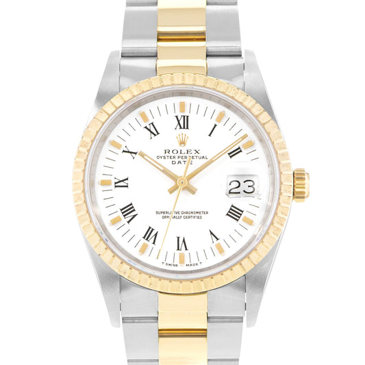 Rolex Oyster Perpetual 34 Steel & Yellow Gold