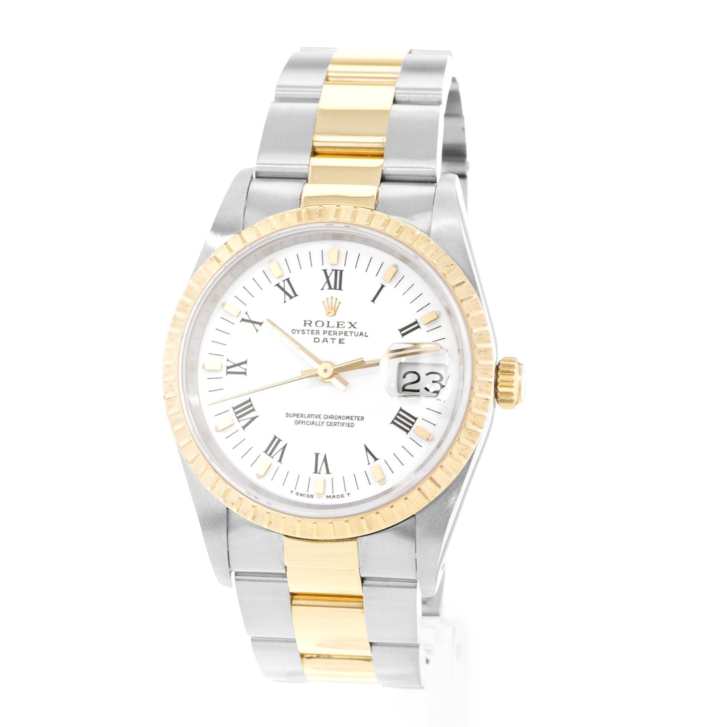 Rolex Oyster Perpetual 34 Steel & Yellow Gold