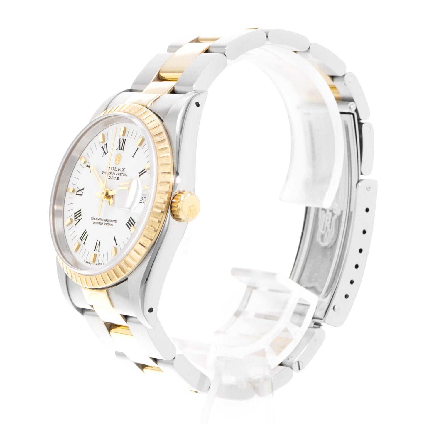 Rolex Oyster Perpetual 34 Steel & Yellow Gold