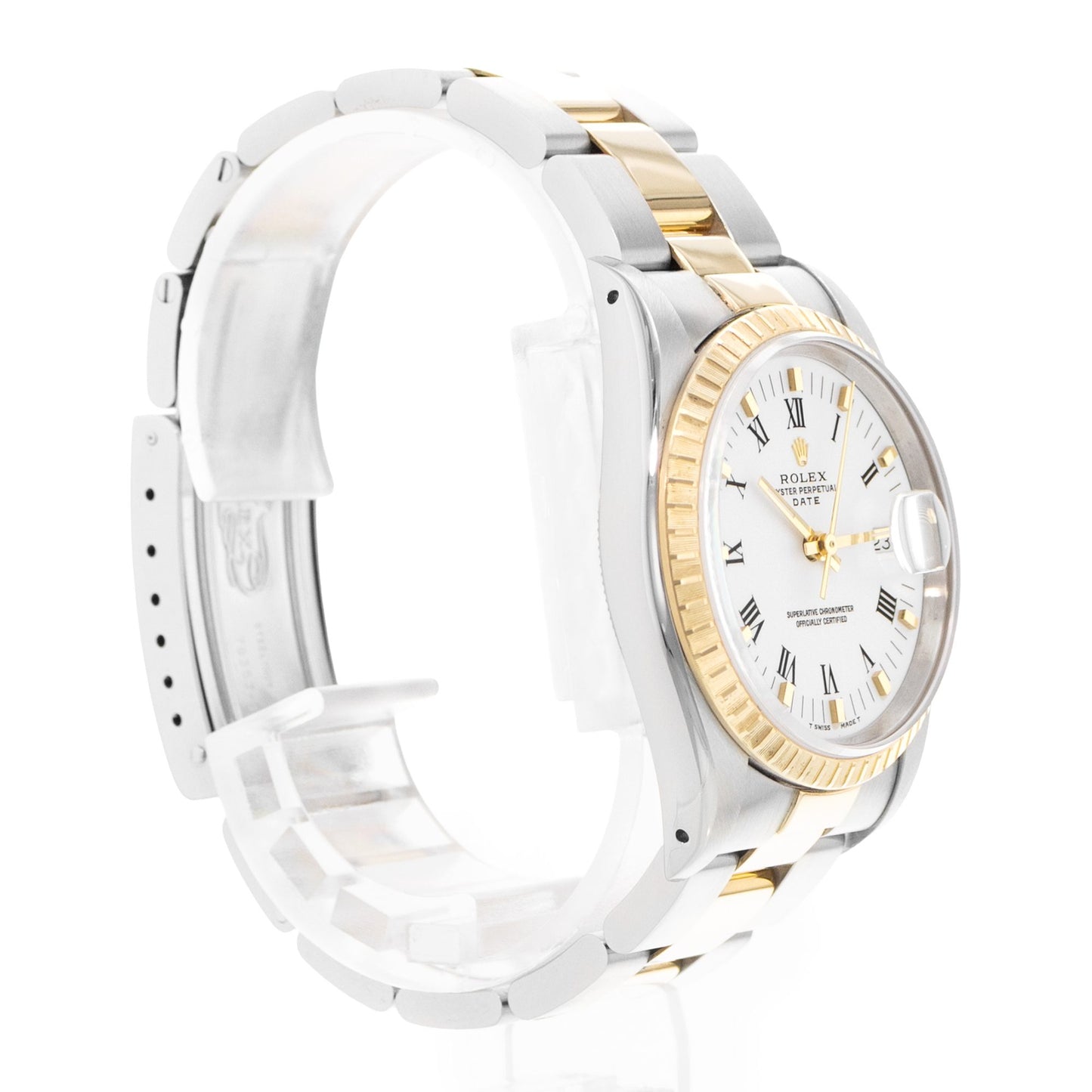 Rolex Oyster Perpetual 34 Steel & Yellow Gold
