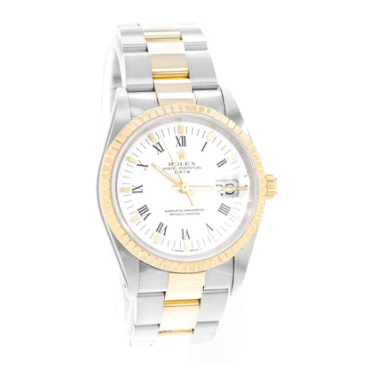 Rolex Oyster Perpetual 34 Steel & Yellow Gold