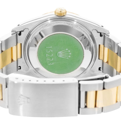 Rolex Oyster Perpetual 34 Steel & Yellow Gold