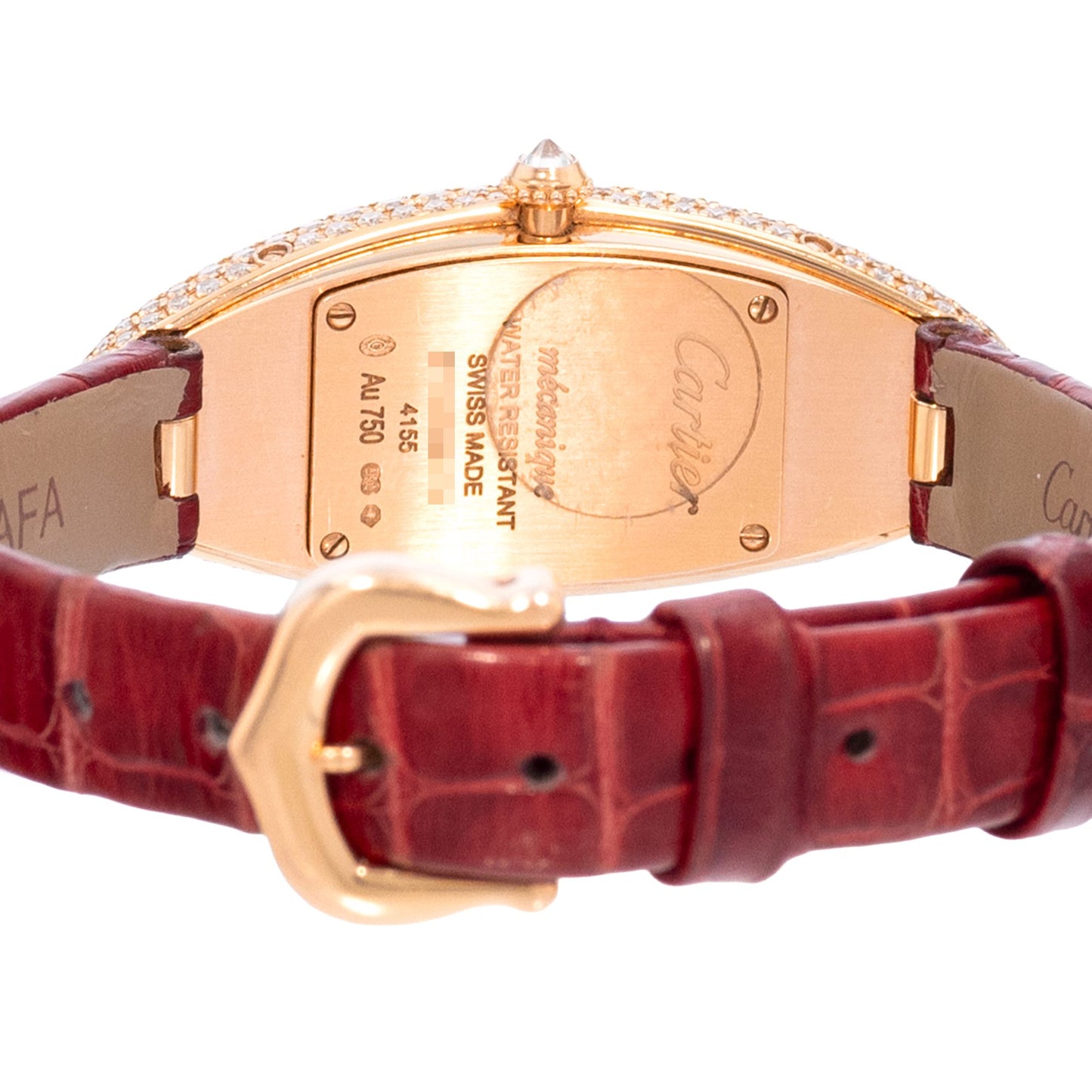 Cartier Baignoire Allongee Rose Gold