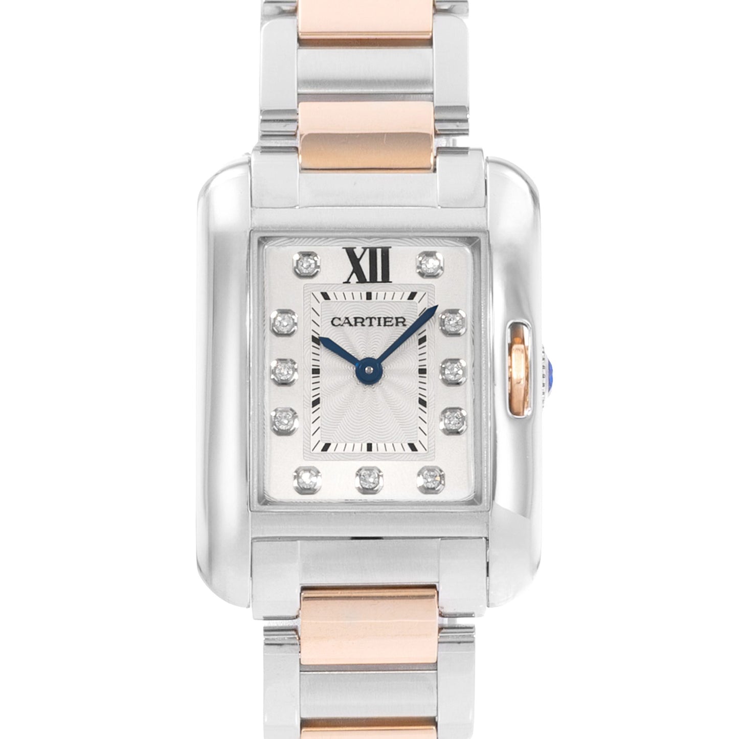 Cartier Tank Anglaise Steel & Rose Gold