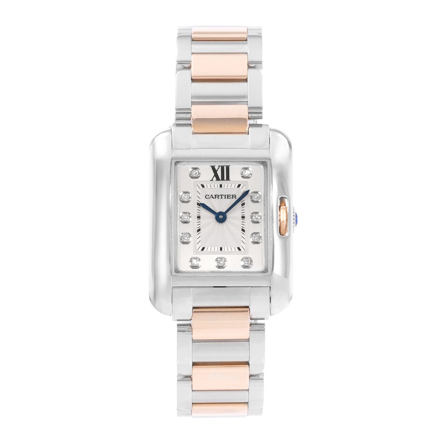 Cartier Tank Anglaise Steel & Rose Gold