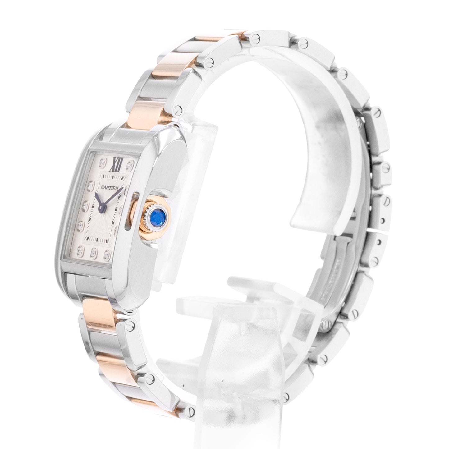 Cartier Tank Anglaise Steel & Rose Gold