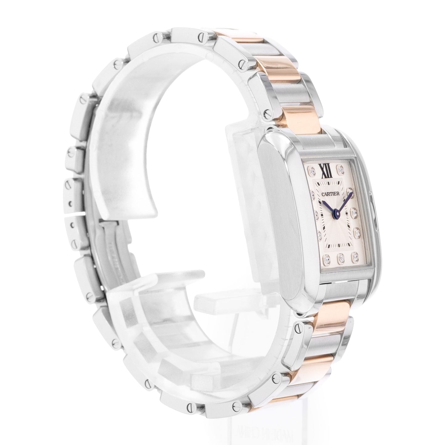 Cartier Tank Anglaise Steel & Rose Gold