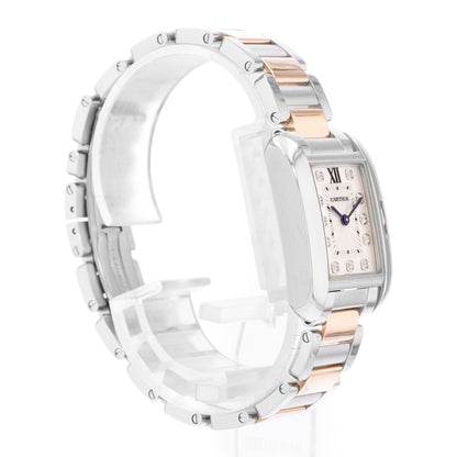 Cartier Tank Anglaise Steel & Rose Gold