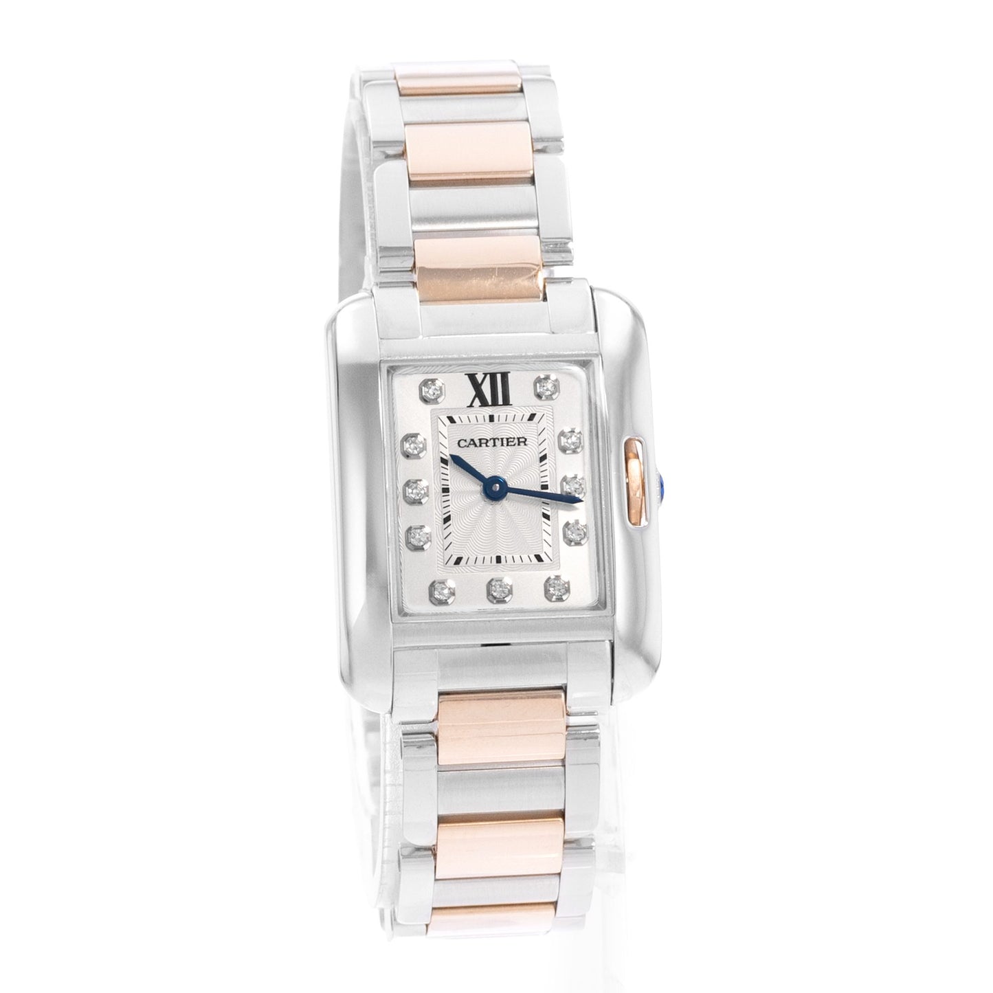 Cartier Tank Anglaise Steel & Rose Gold