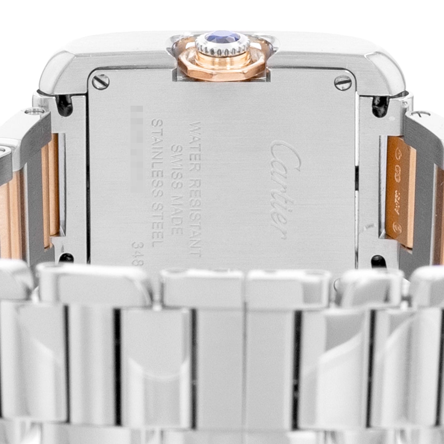 Cartier Tank Anglaise Steel & Rose Gold