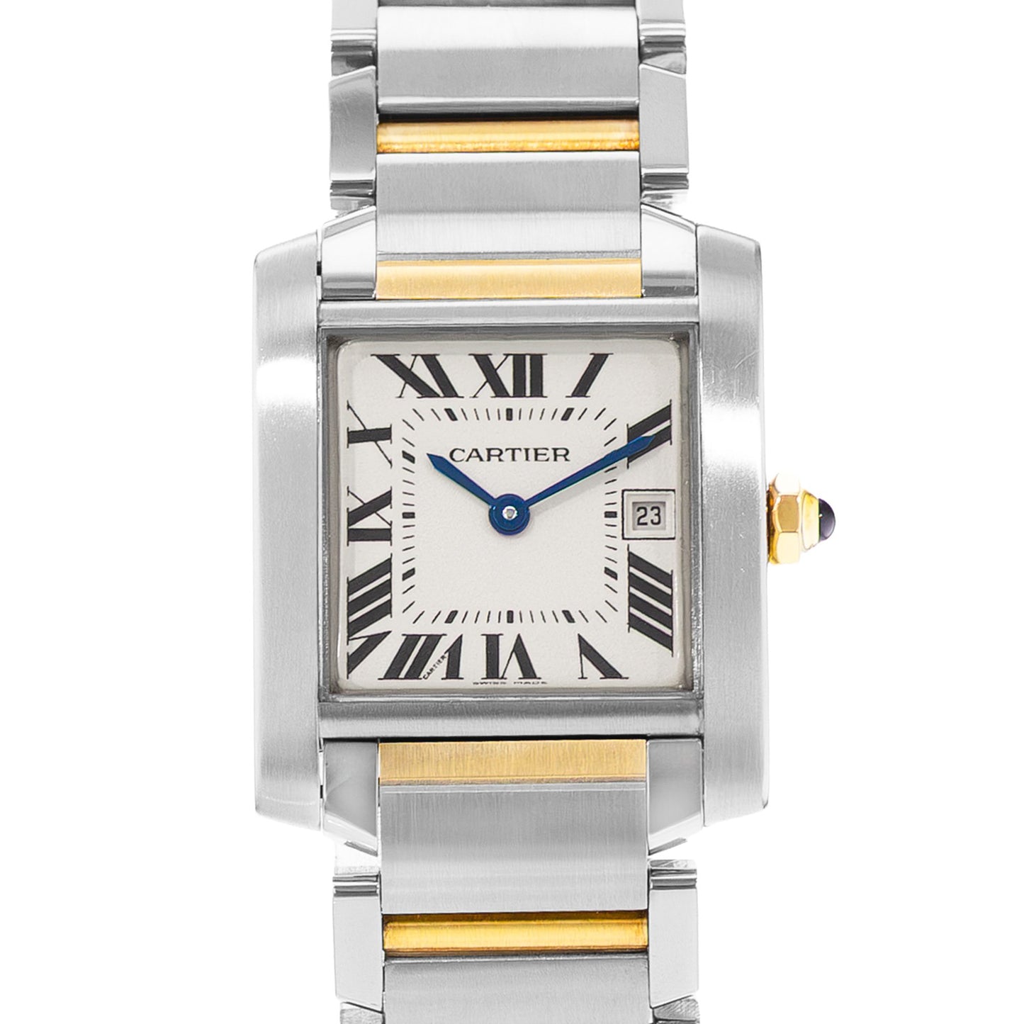 Cartier Tank Francaise Steel & Yellow Gold