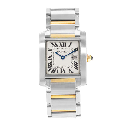 Cartier Tank Francaise Steel & Yellow Gold