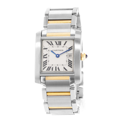 Cartier Tank Francaise Steel & Yellow Gold