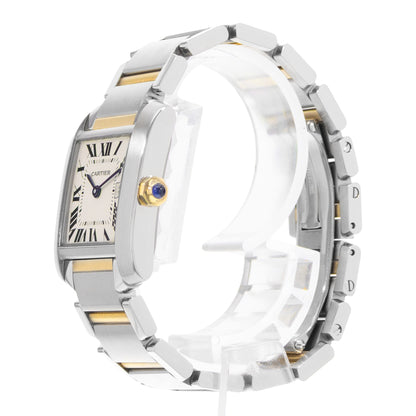 Cartier Tank Francaise Steel & Yellow Gold