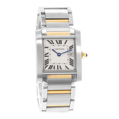 Cartier Tank Francaise Steel & Yellow Gold
