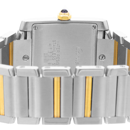 Cartier Tank Francaise Steel & Yellow Gold