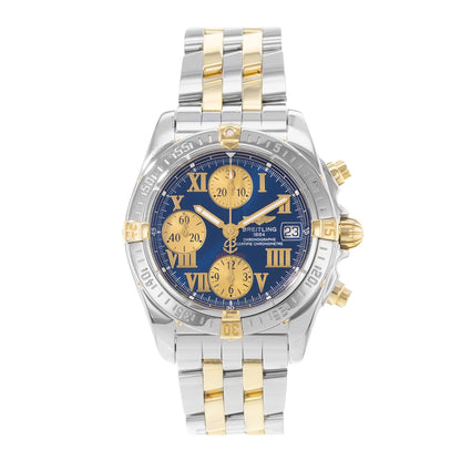 Breitling Chrono Cockpit Steel & Yellow Gold