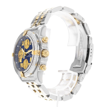 Breitling Chrono Cockpit Steel & Yellow Gold
