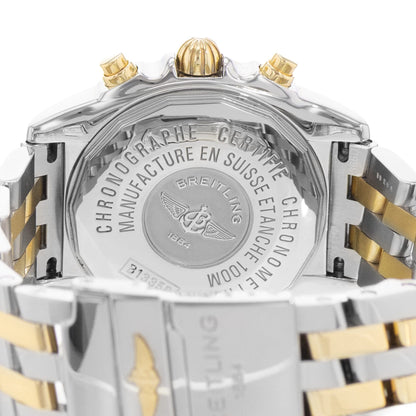 Breitling Chrono Cockpit Steel & Yellow Gold