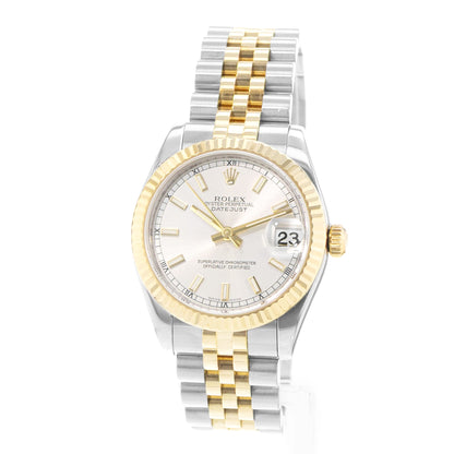 Rolex Datejust 31 Steel & Yellow Gold