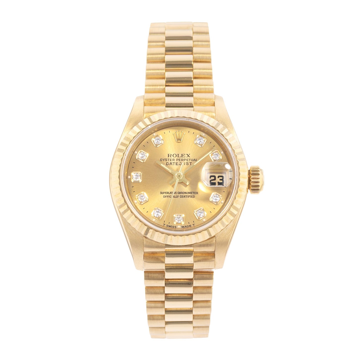 Rolex Datejust 26 Yellow Gold