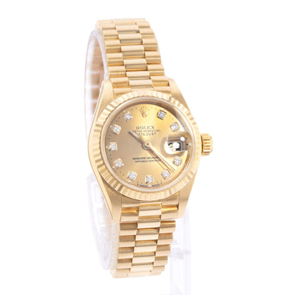Rolex Datejust 26 Yellow Gold