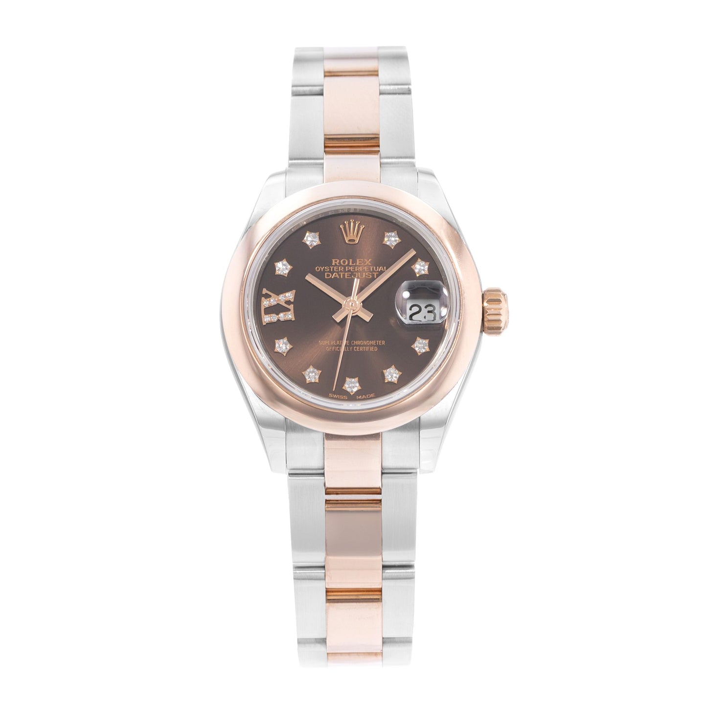 Rolex Datejust 28 Steel & Rose Gold