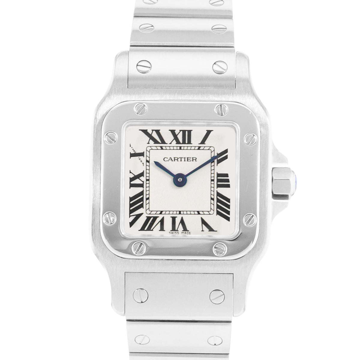 Cartier Santos Galbee Steel
