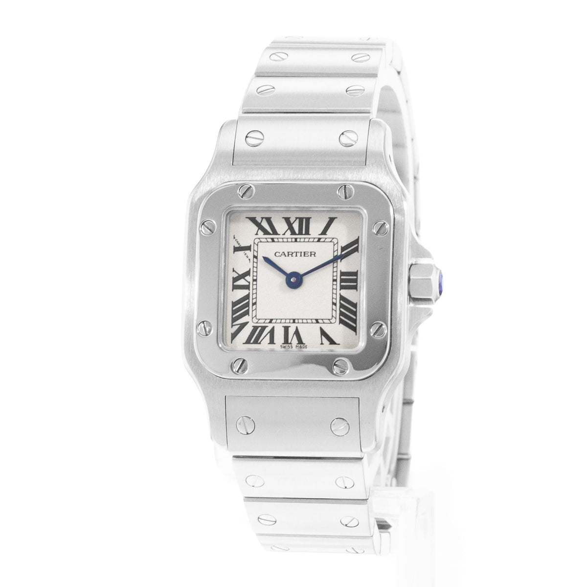 Cartier Santos Galbee Steel