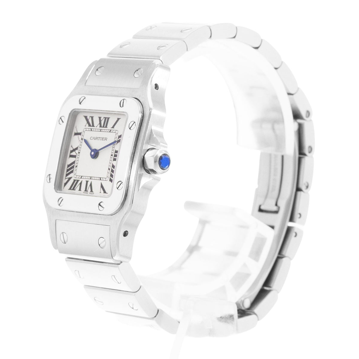 Cartier Santos Galbee Steel