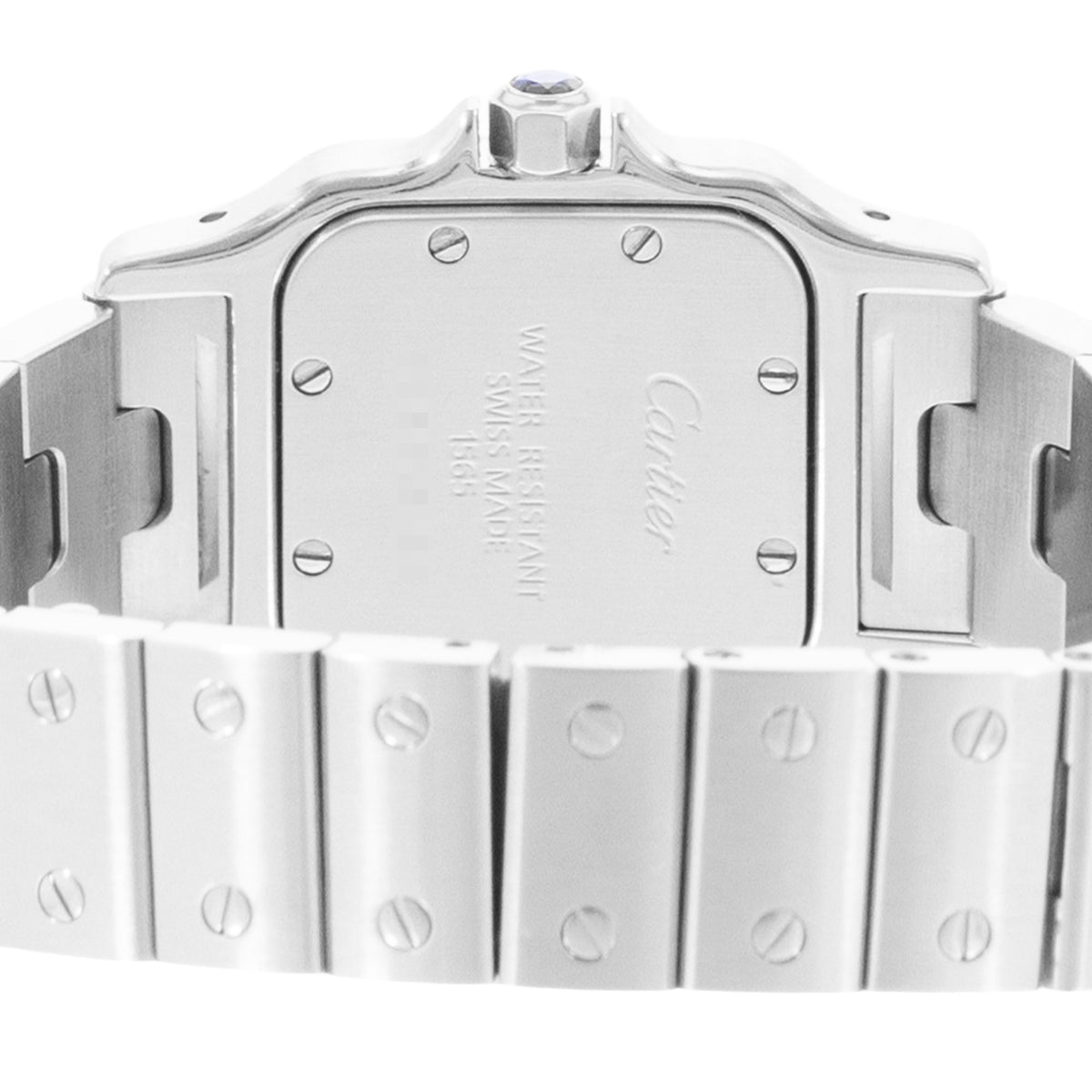 Cartier Santos Galbee Steel