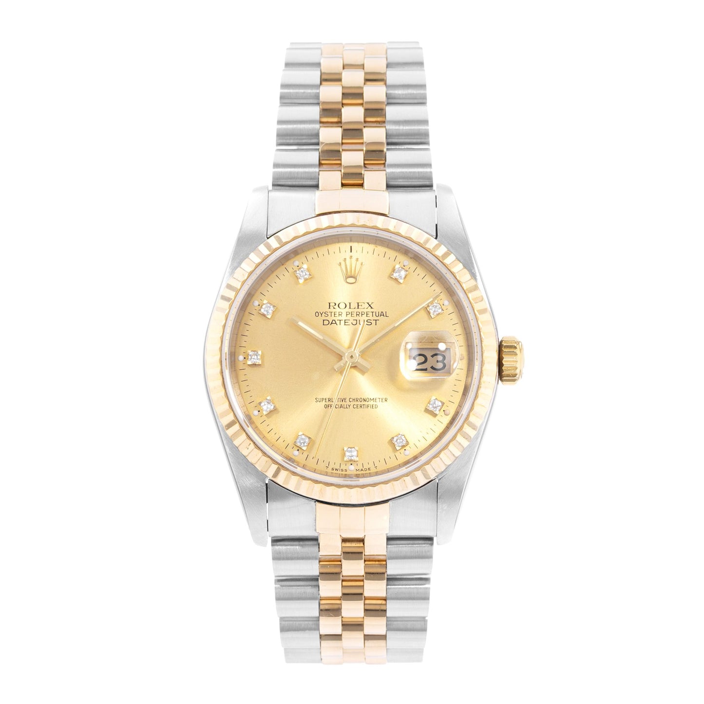 Rolex Datejust 36 Steel & Yellow Gold