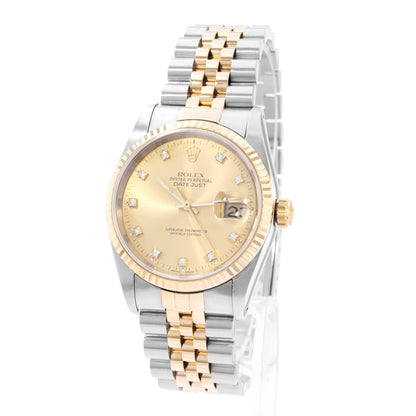 Rolex Datejust 36 Steel & Yellow Gold