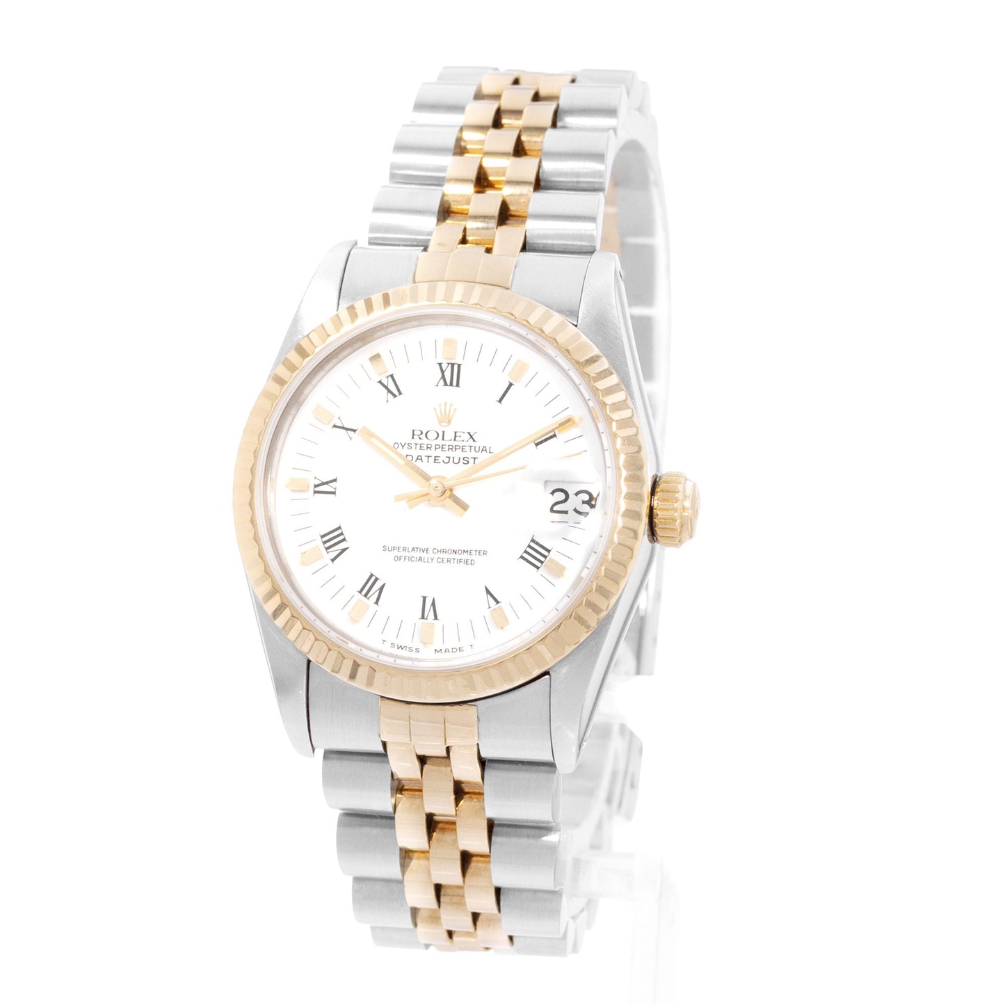Rolex Datejust 31 Steel & Yellow Gold