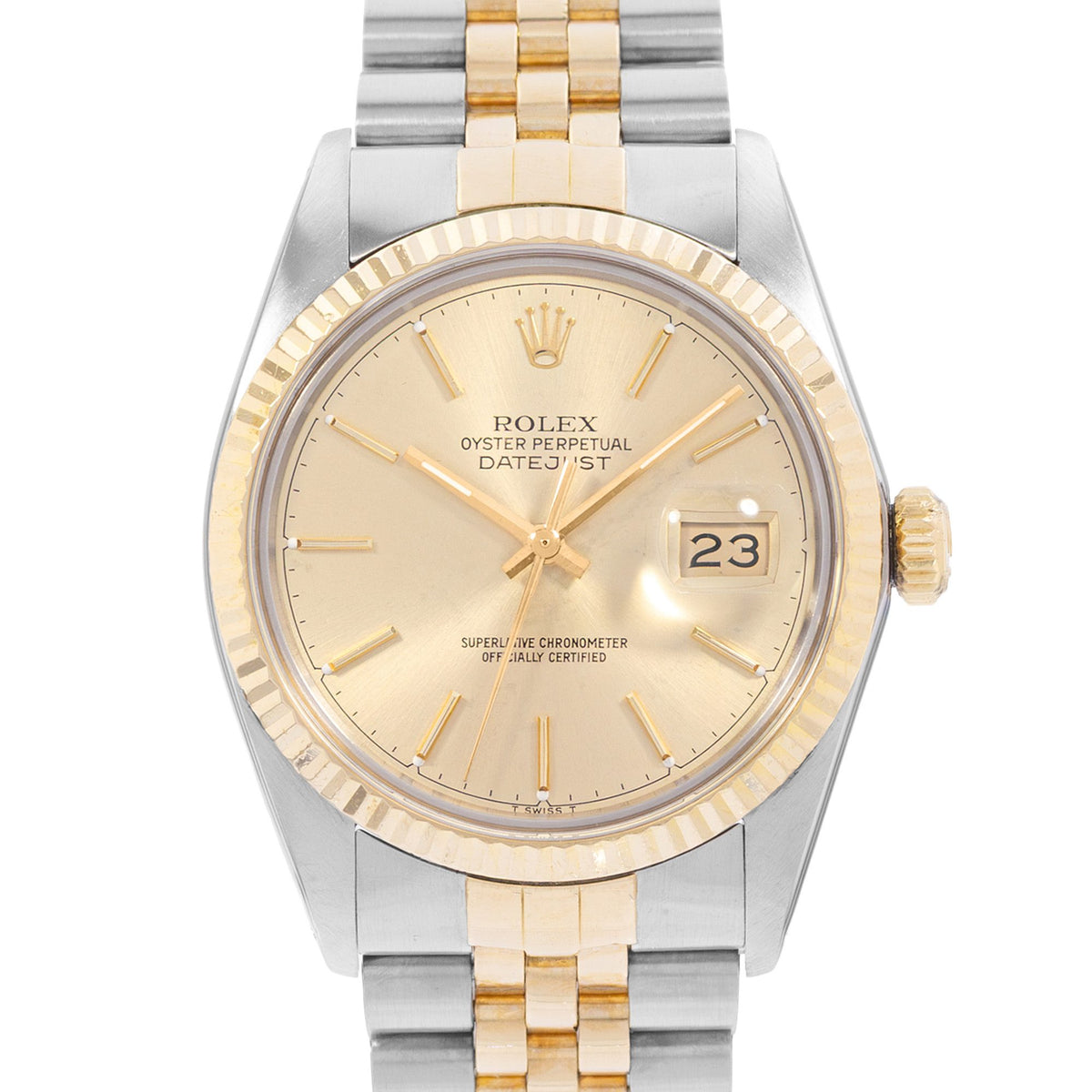 Rolex Datejust 36 Steel & Yellow Gold